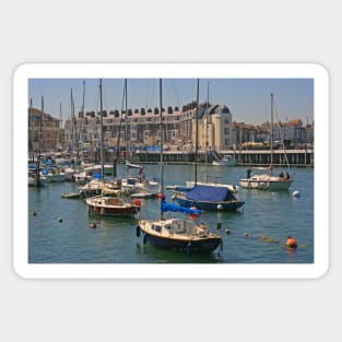 Weymouth Harbour, June 2021 Sticker